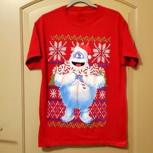 Women's Size M "Rudolph-Snow Monster" Tshirt